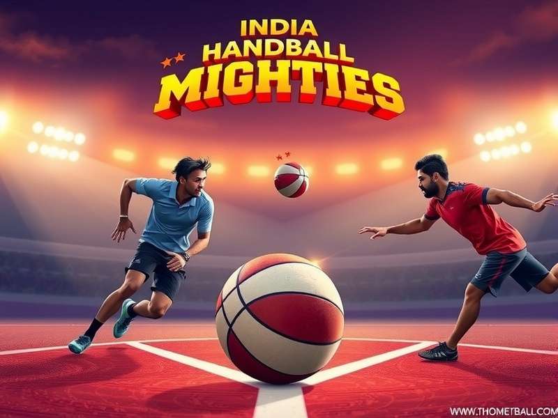 India Handball Mighties Game Cover